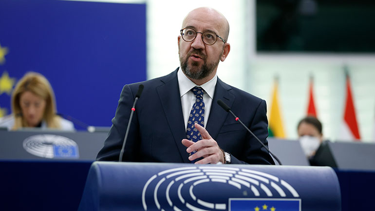 Σ. Μισέλ: Η ΕΕ θα αναπτύξει το Ταμείο Αλληλεγγύης για την Ουκρανία για άμεση υποστήριξη και ανοικοδόμηση